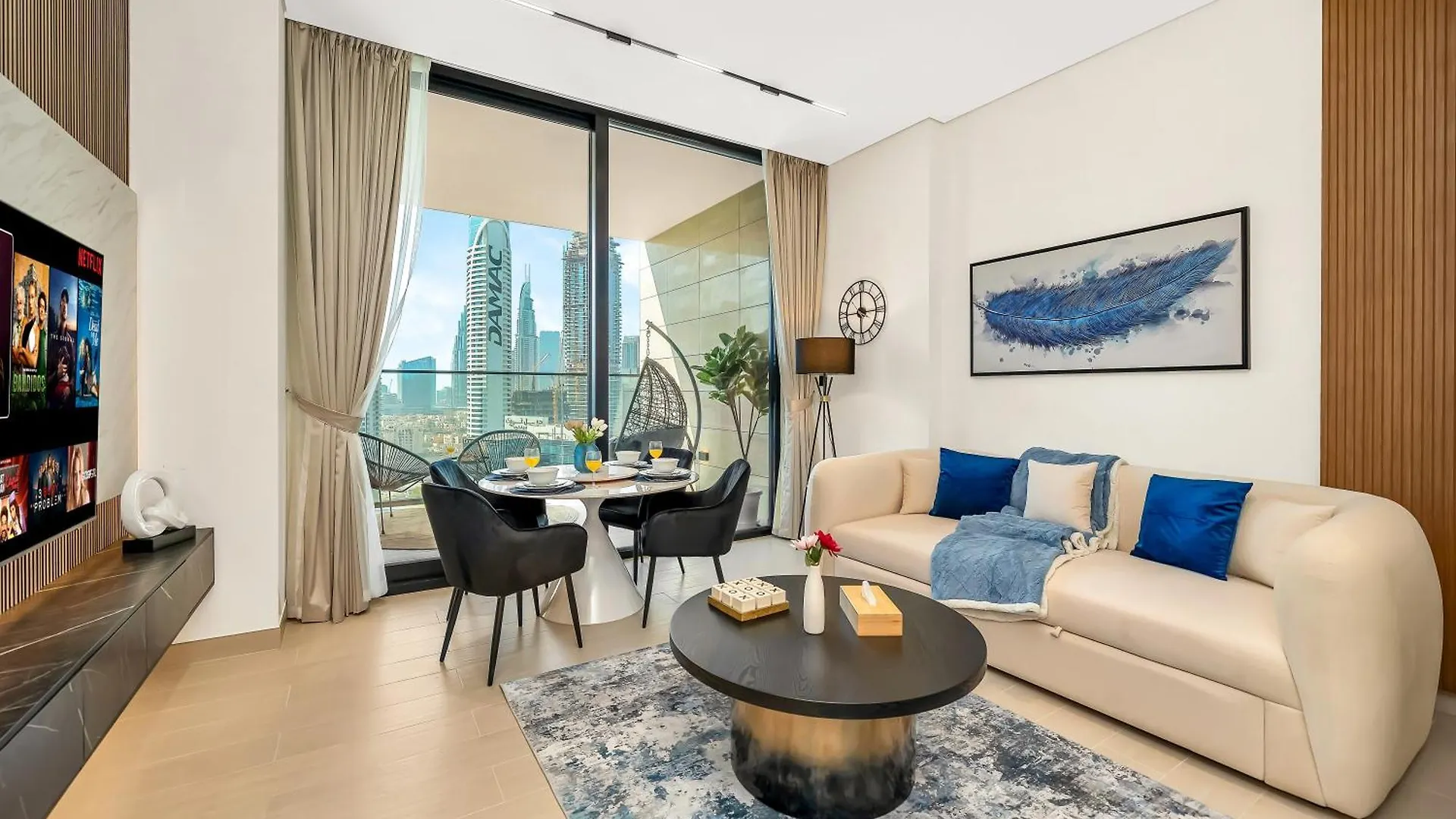 דירות דובאי Trendy 1Br Private Jacuzzi Burj Khalifa View