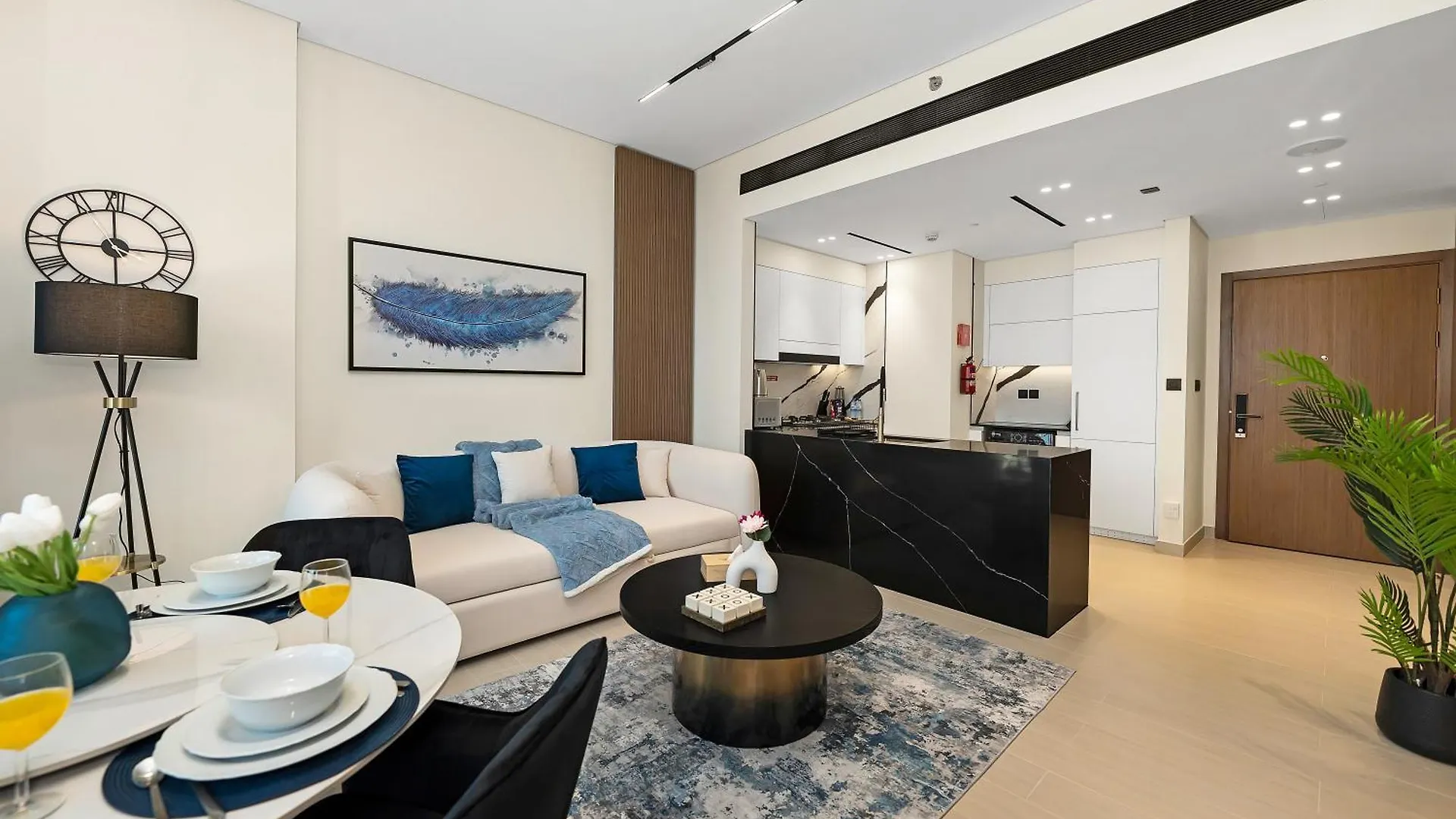 דירות דובאי Trendy 1Br Private Jacuzzi Burj Khalifa View