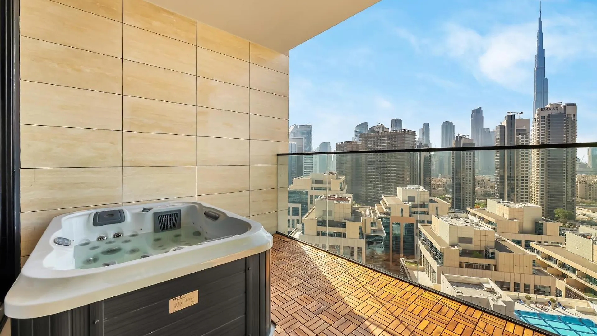 Trendy 1Br Private Jacuzzi Burj Khalifa View Apartment Dubai