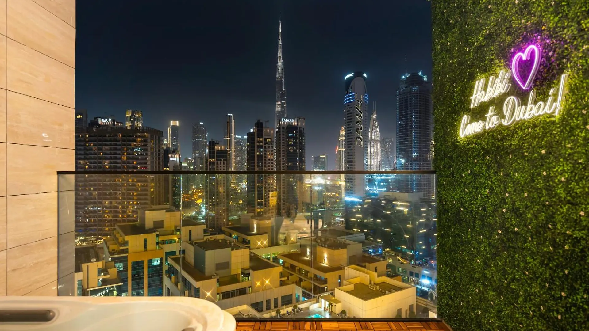 Trendy 1Br Private Jacuzzi Burj Khalifa View Apartment Dubai